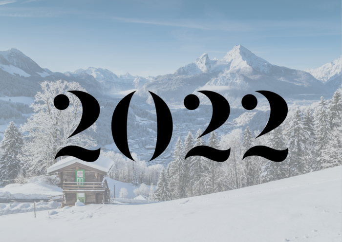 2022 : Meilleurs voeux !