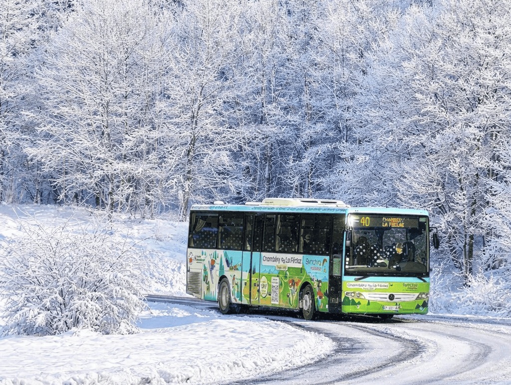 Hiver 2025 – 2026 :  Ligne n°40 Chambéry – La Féclaz